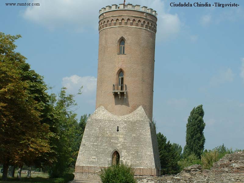 Torre defensiva de la ciudadela de Chindia.
