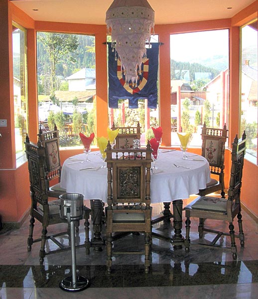 Restaurante medieval.