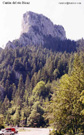 El can del ro Bicaz. El pico Piatra Altarului.