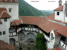 Desde una de las zonas altas del castillo, imagen del patio central.
