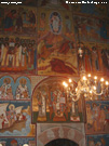 Monasterio Dealu, frescos en el interior de la iglesia.