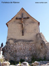 Interior de la fortaleza de Rsnov.