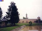 Imagen exterior del monasterio del monasterio de Dragomirna.