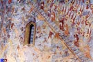 La Escalera de las Virtudes, parte inferior, monasterio de Sucevita.