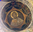 Pantocrator en la cpula de la iglesia del monasterio de Sucevita.