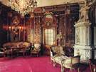 Interior de una de las habitaciones del palacio.