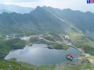 Lago Blea, montes Fagaras, en los Crpatos Meridionales. Rumania.