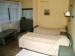 Interior de una de las habitaciones.