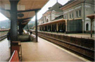 La estación de tren de Sinaia.