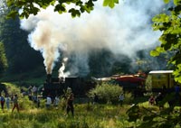 Tren de vapor, Maramures, verano de 2006.