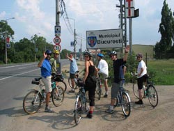 Ciclistas, verano de 2009.